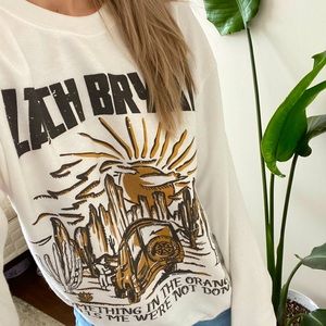 Zach Bryan Band Concert Crewneck